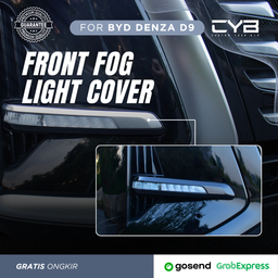 Denza D9 - Front Fog Light Cover [Carbon]