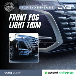 Denza D9 - Front Fog Light Trim [Carbon] 3