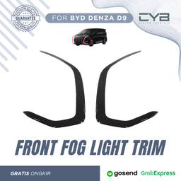 Denza D9 - Front Fog Light Trim [Hitam]