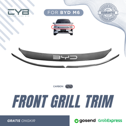 BYD M6 - Front Grill Trim [Carbon]