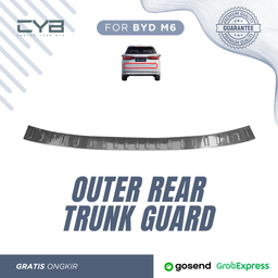 BYD M6 - Rear Trunk Guard [outer Carbon]