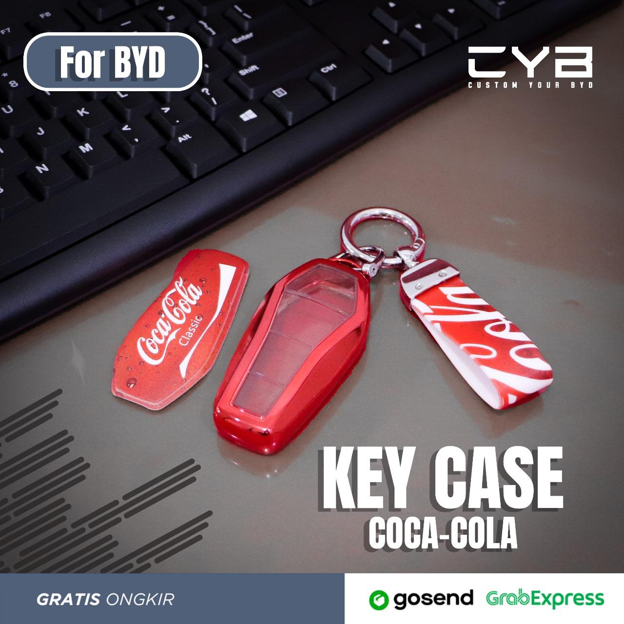 BYD - Key Case [Coca Cola - Merah] 2