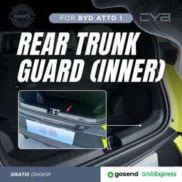 BYD Atto1 - Rear Trunk Guard [Hitam Inner]