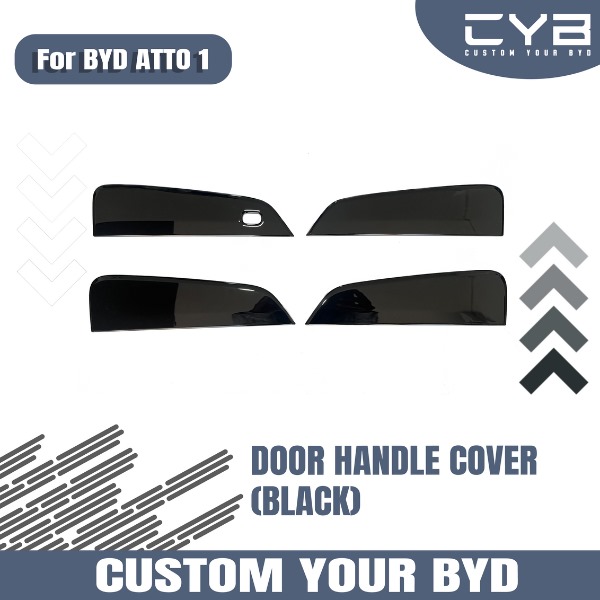 BYD Atto1 - Door Handle Cover [Hitam] 2