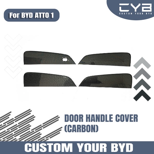 BYD Atto1 - Door Handle Cover [Hitam] 4