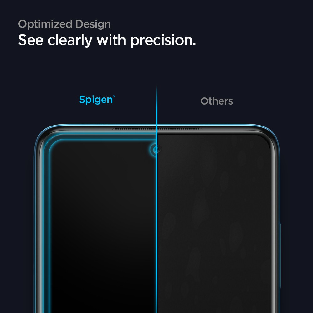Tempered Glass Xiaomi Poco X3 PRO / NFC Spigen Glas tR Full Cover HD