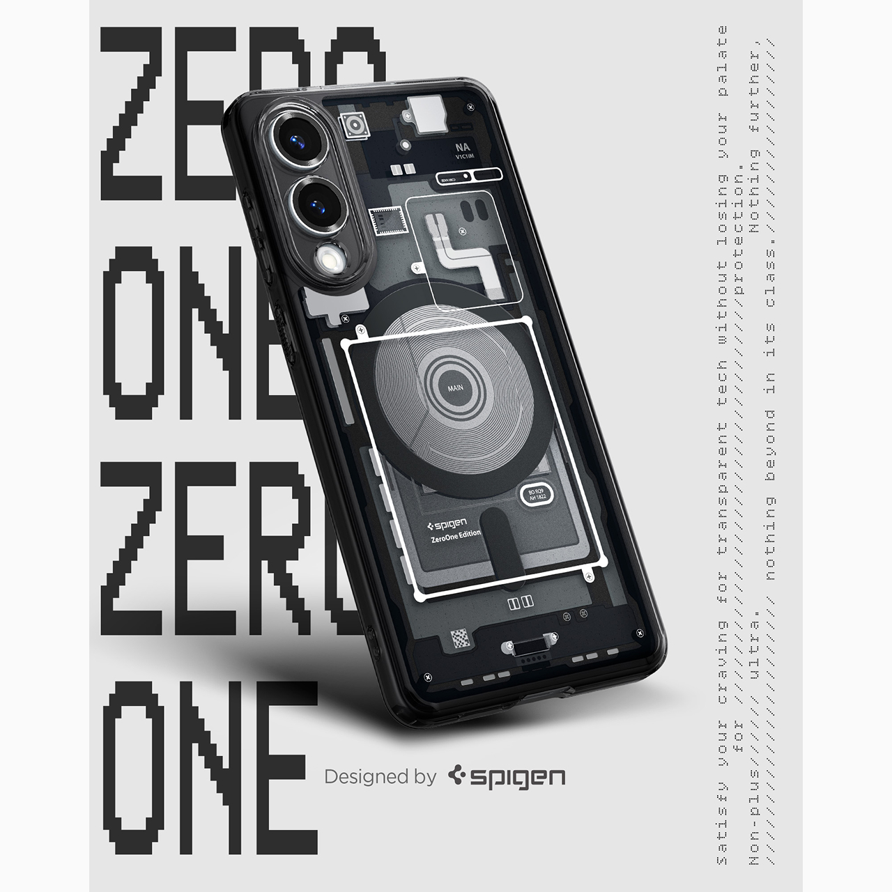 Case Samsung Galaxy S25 Edge Spigen Ultra Hybrid Zero One Magnetic MagFit Magsafe Anti Shock Casing