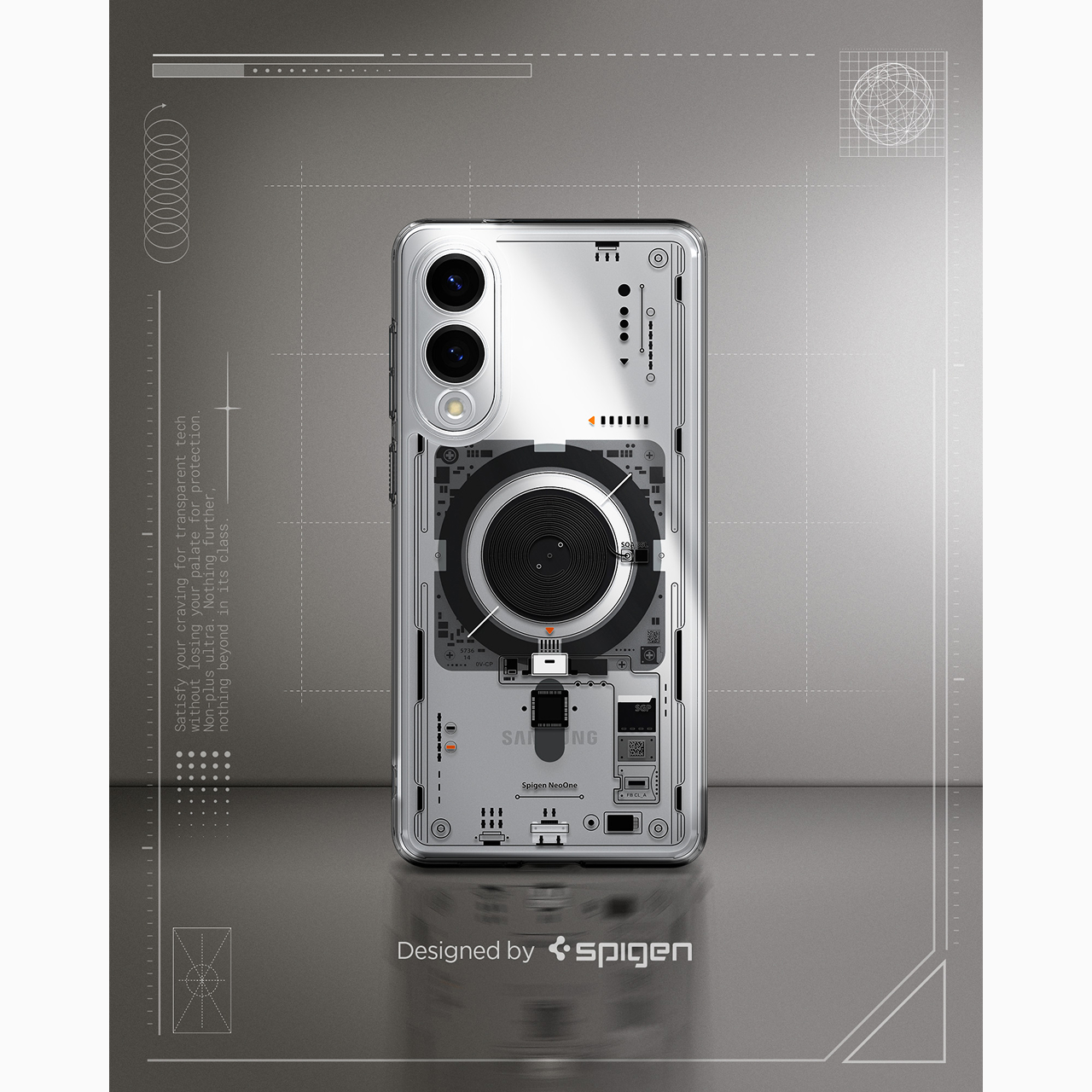 Spigen Galaxy S25 Edge Case Magsafe Ultra Hybrid MagFit Neo One - ACS09416