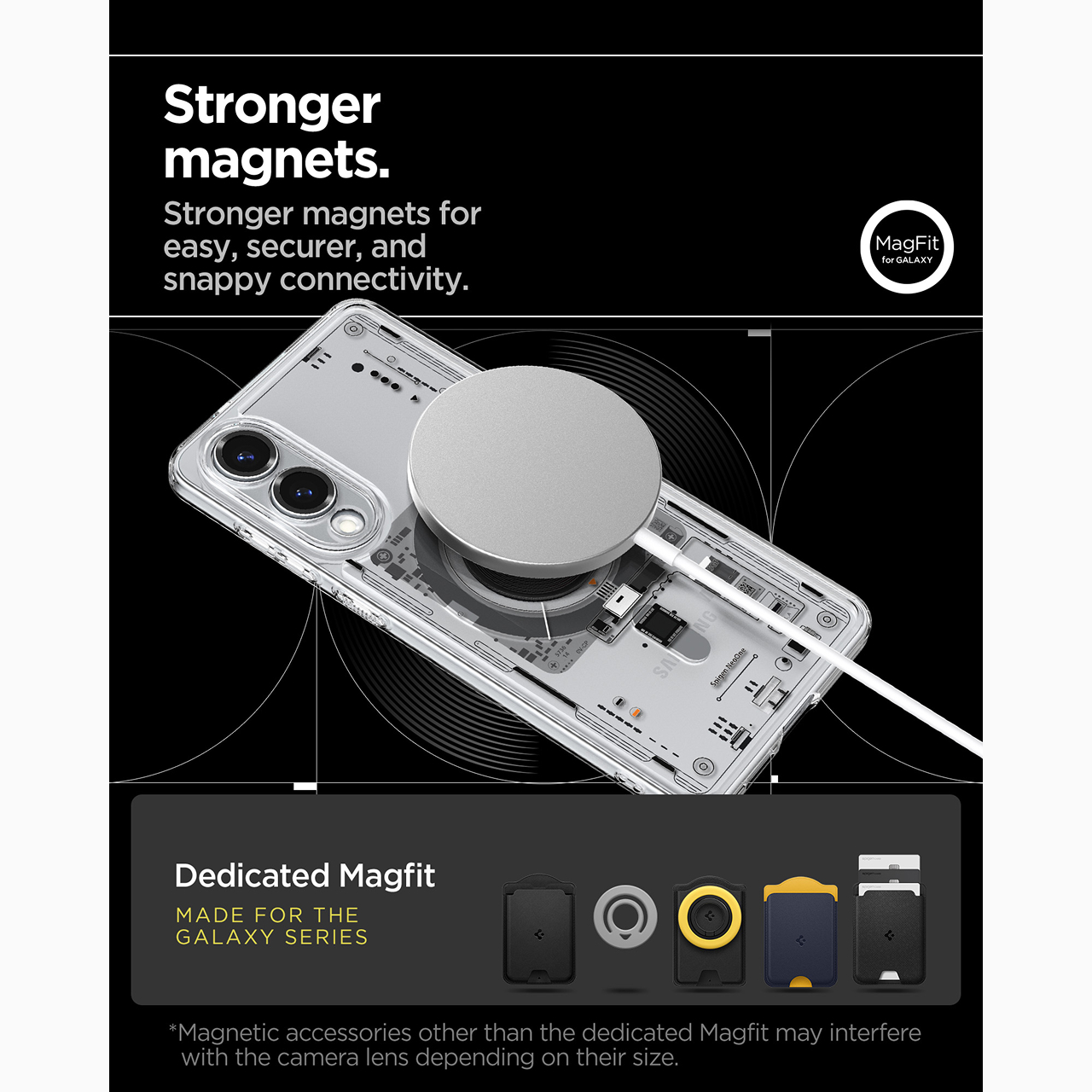 Spigen Galaxy S25 Edge Case Magsafe Ultra Hybrid MagFit Neo One - ACS09416