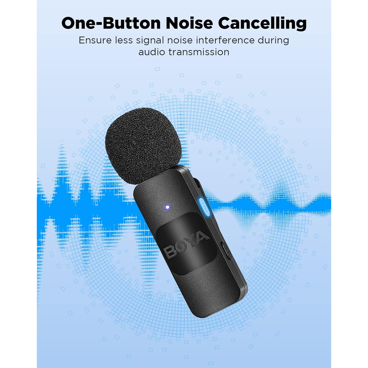 Boya Wireless Microphone 2 Transmitter BY-V20 Type C - Black BYV20