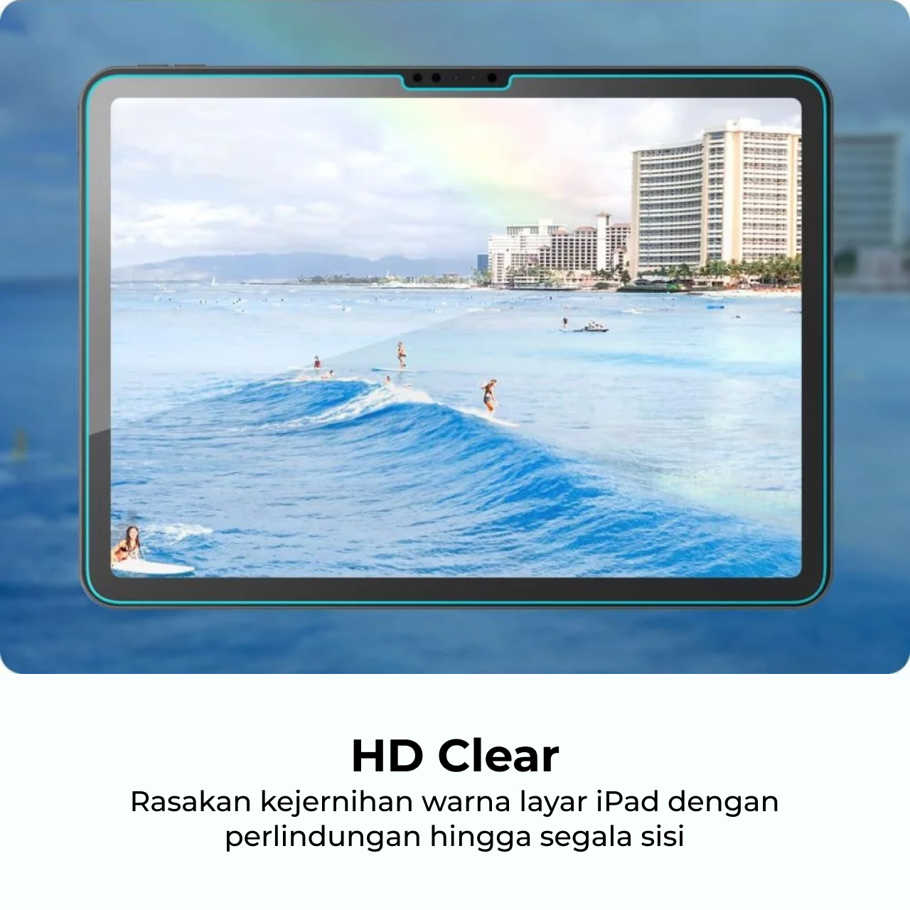 Octagoods iPad Air 11" (2025 / 2024) Tempered Glass Paperlike - Matte PG7363
