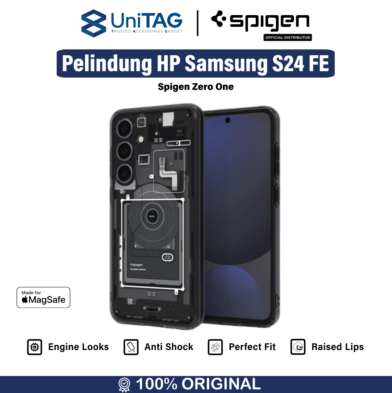 Spigen Galaxy S24 FE Case Ultra Hybrid Zero One - ACS08621