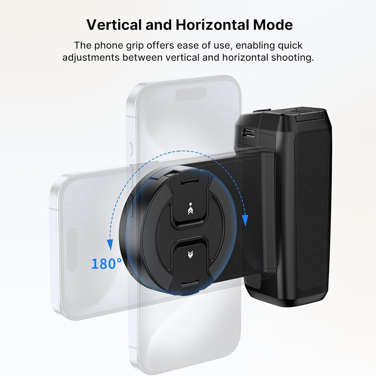 Ulanzi Camera Grip Magsafe Detachable Bluetooth Shutter - Black MA35