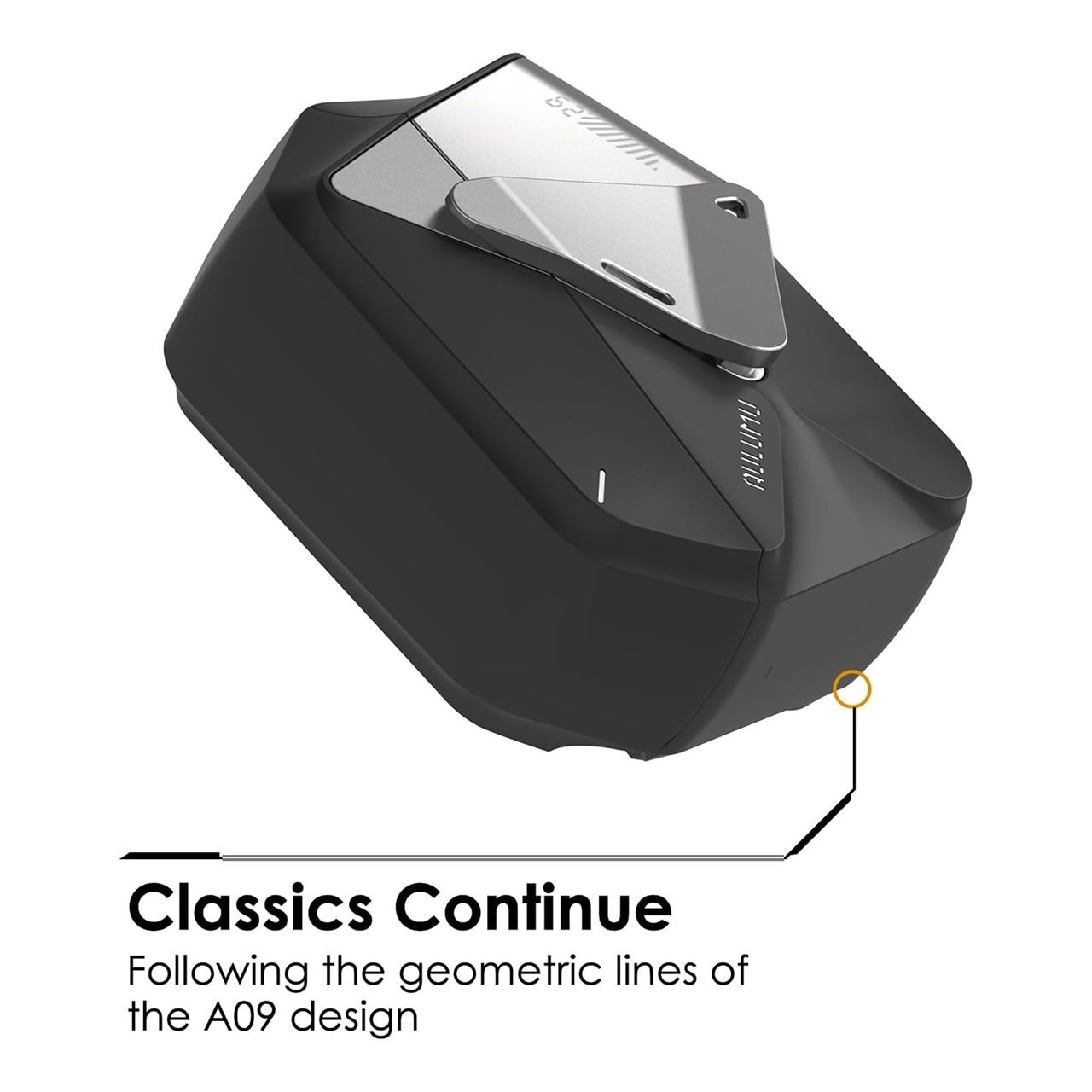 Aulumu Airpods 4 Case A29 Geometric - Gray UA-A29-GR