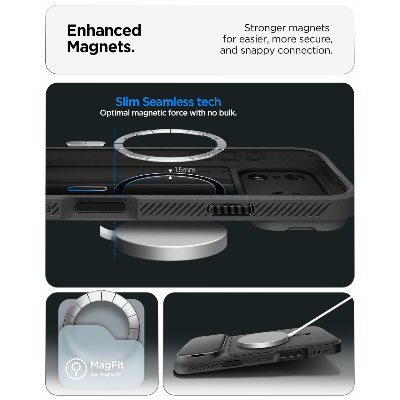 Case For iPhone 17 Air Pro Max Spigen Optik Armor MagFit MagSafe Camera Slide Cover Anti Crack Hybrid Casing