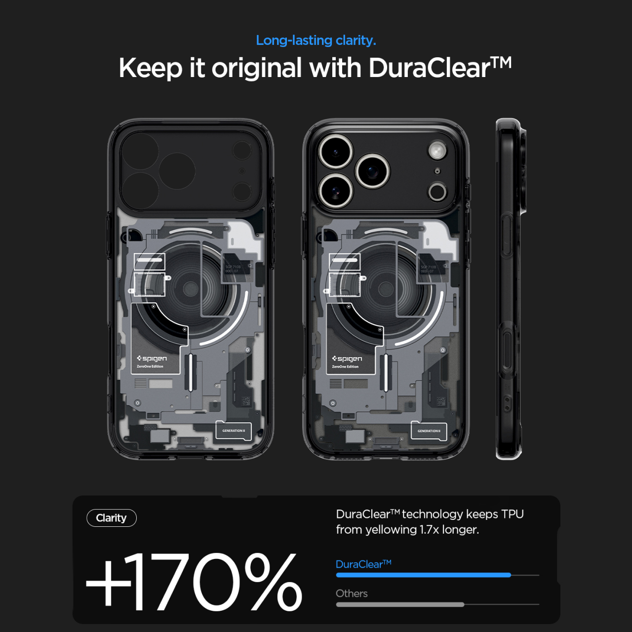 Spigen iPhone 17 Pro Max Case Ultra Hybrid MagFit Zero One - Black ACS10289 (Offline SKU)