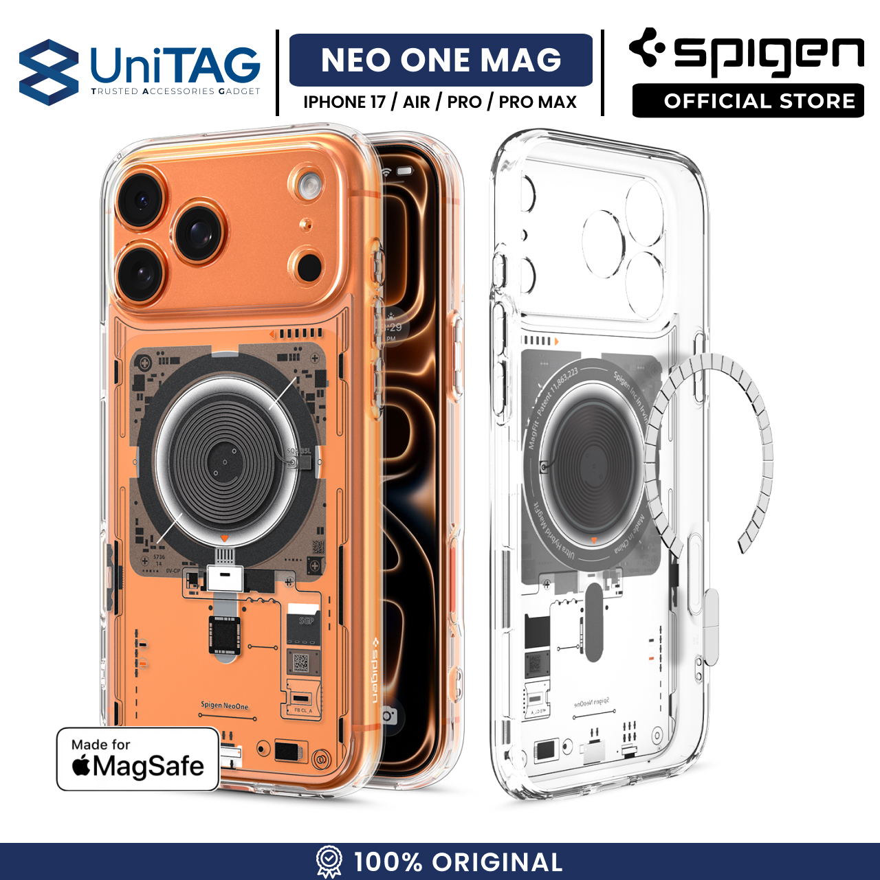 Spigen iPhone 17 Case Ultra Hybrid MagFit - Neo One ACS10388-1 (Offline SKU)
