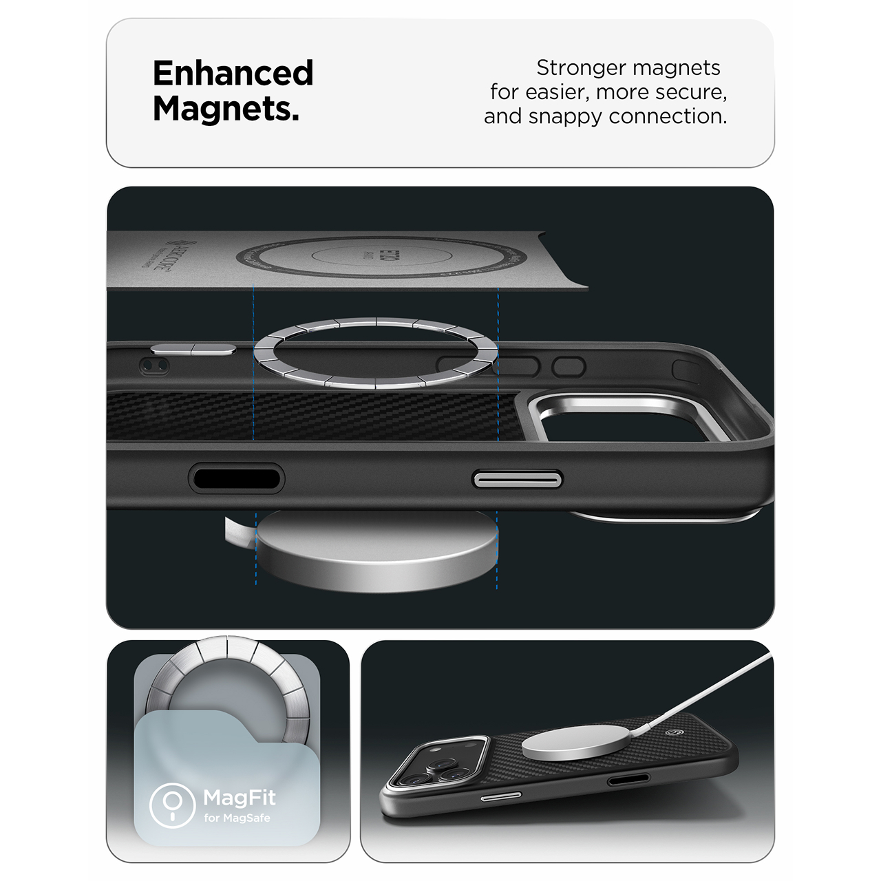 Spigen iPhone 17 Pro Case Enzo Aramid T - Black Black ACS09959
