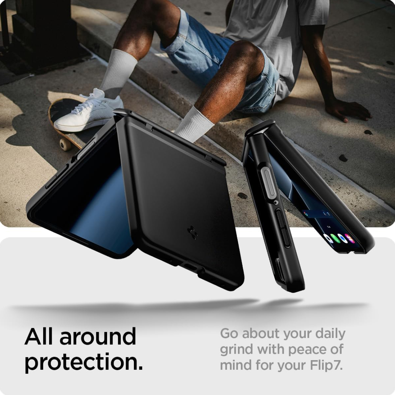 Spigen Galaxy Z Flip 7 Case Air Fit Pro MagFit - Black ACS09768