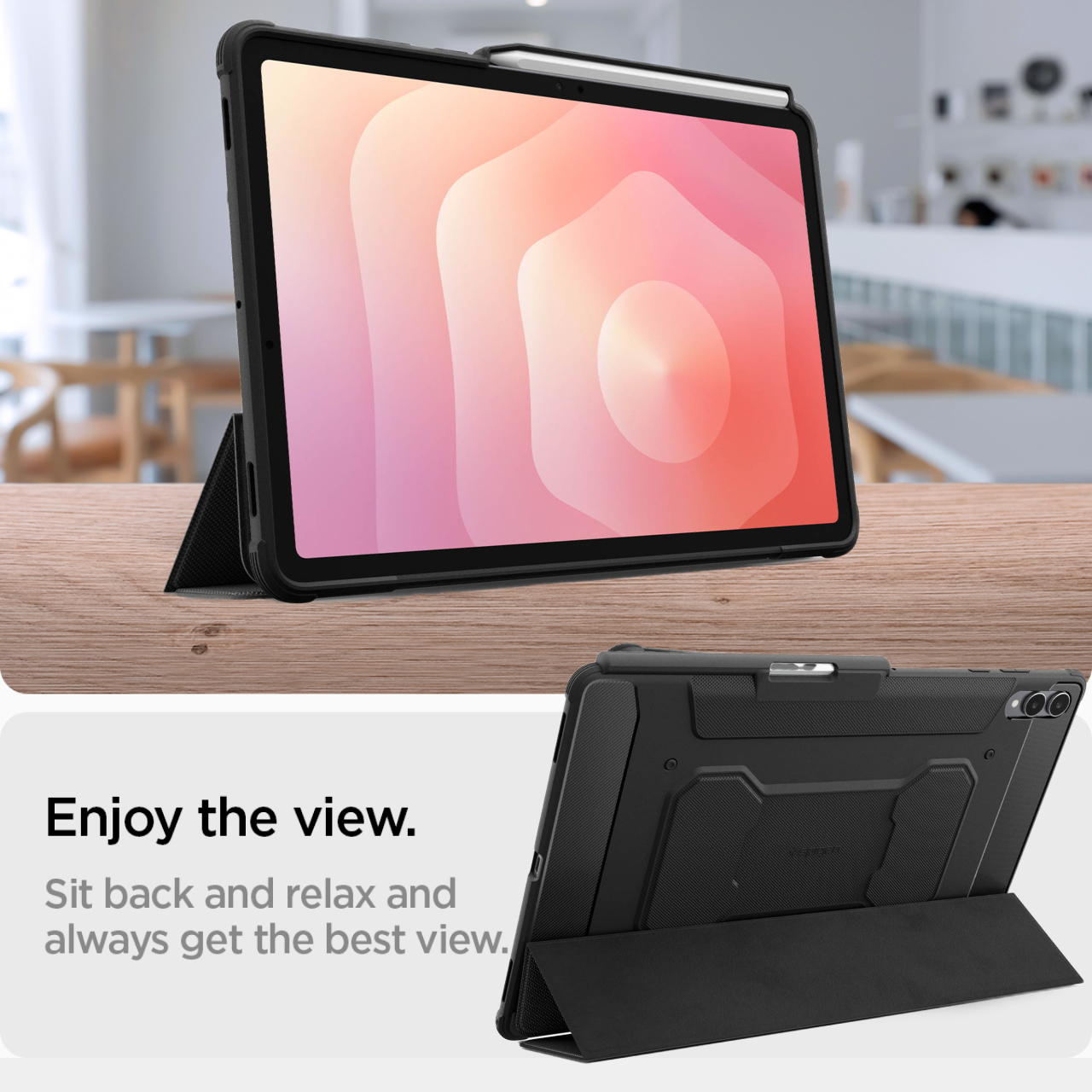 Spigen Galaxy Tab S11 Case Rugged Armor Pro - Black ACS10149-1