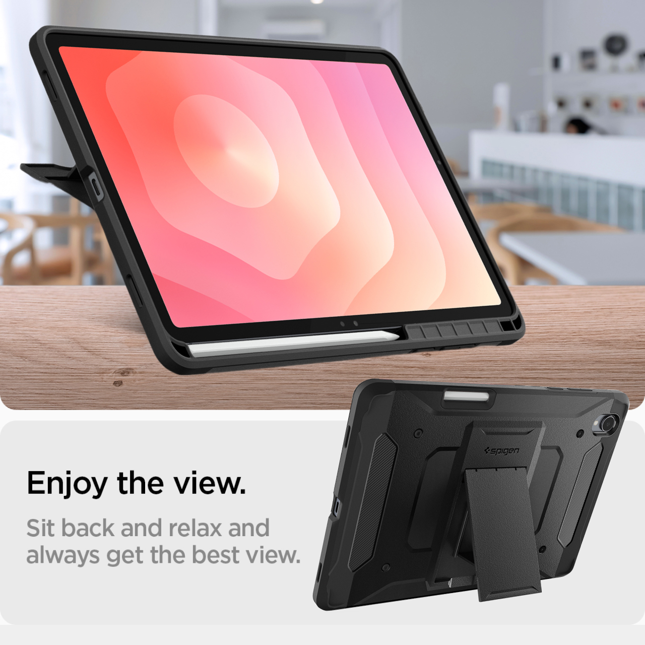 Spigen Galaxy Tab S11 Case Tough Armor Pro - Black ACS10211