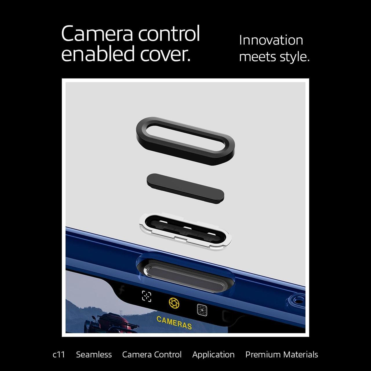Spigen iPhone 17 Pro Case Magsafe c11 Series MagFit - Chronos ACS10408