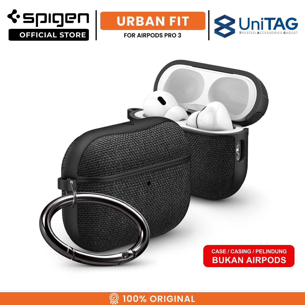 Spigen AirPods Pro 3 Case Urban Fit - Black ACS09830