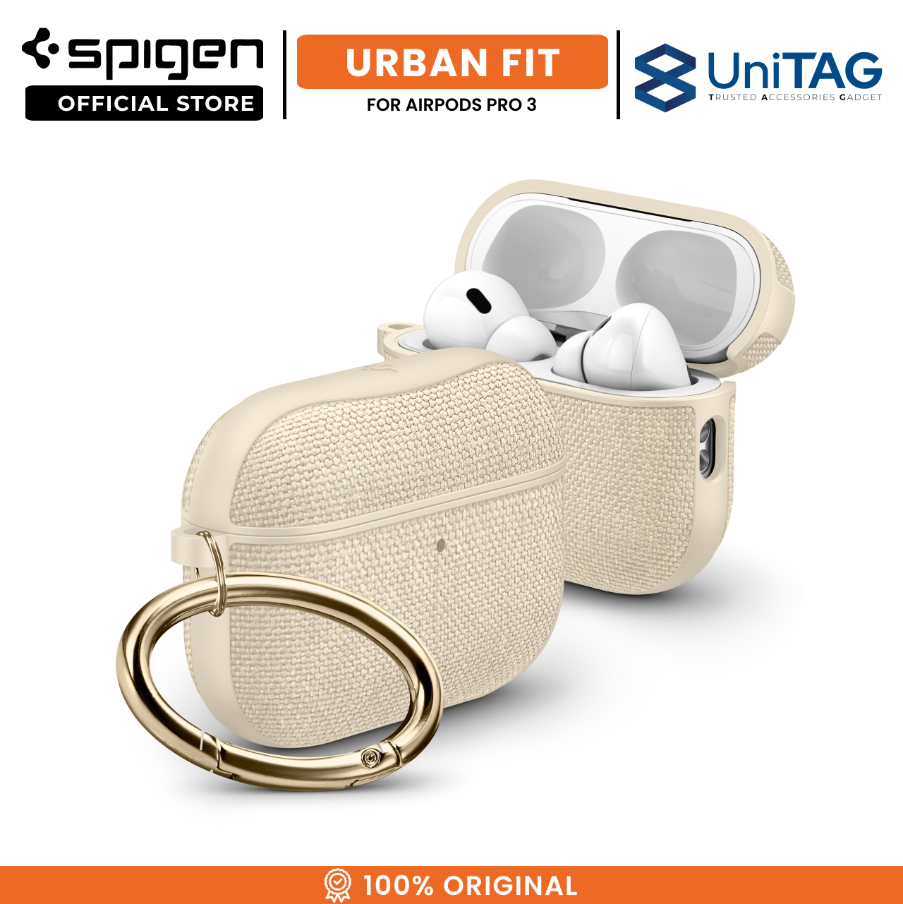 Spigen AirPods Pro 3 Case Urban Fit - Dune Beige ACS10020