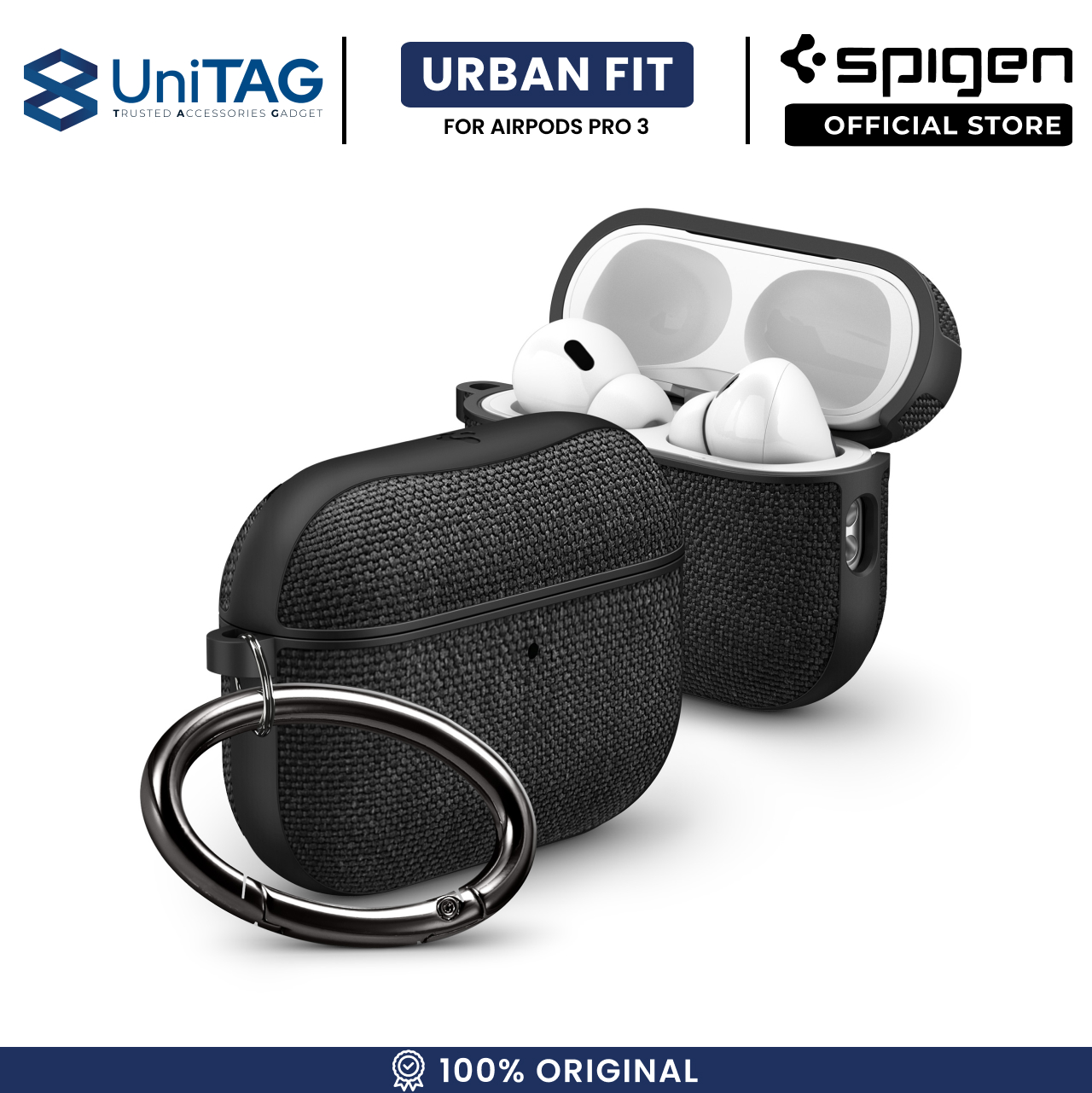 Spigen AirPods Pro 3 Case Urban Fit - Black ACS09830