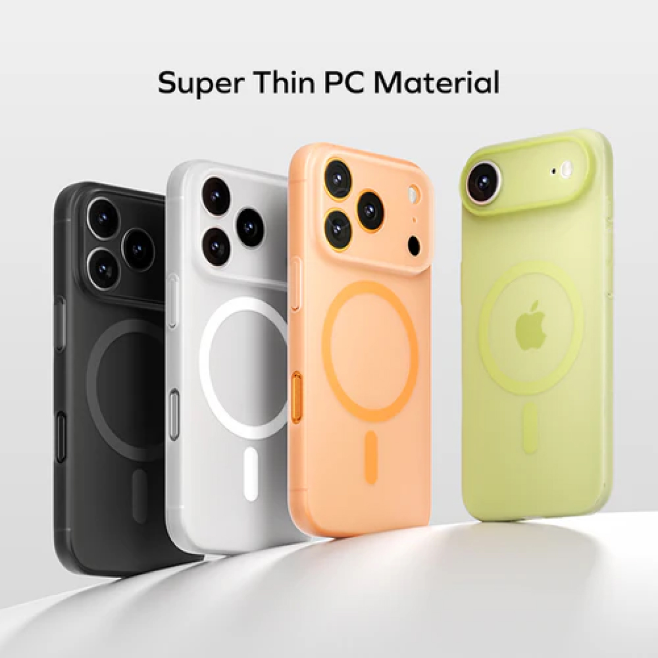 Momax iPhone 17 Case Magsafe CaseForm Lite Magnetic - Transparent Clear MTAP25SW