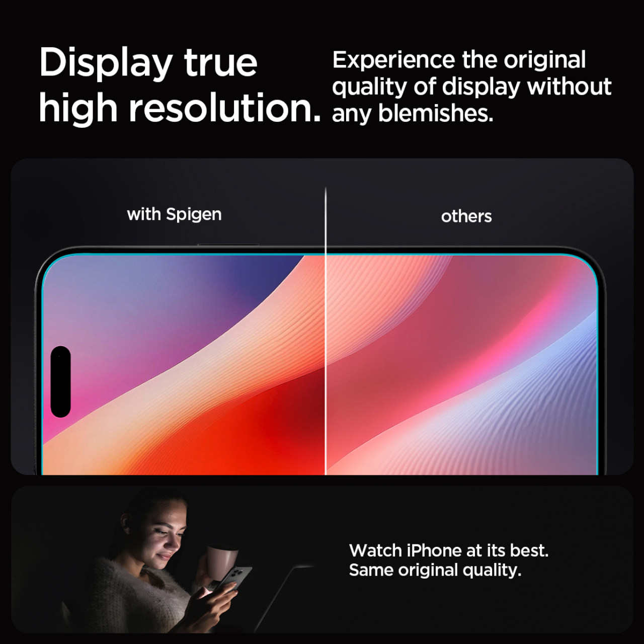 Spigen iPhone 16 Pro Max Tempered Glass with Tray 2 Pack GlastR EZ Fit - Transparency AGL07907-1