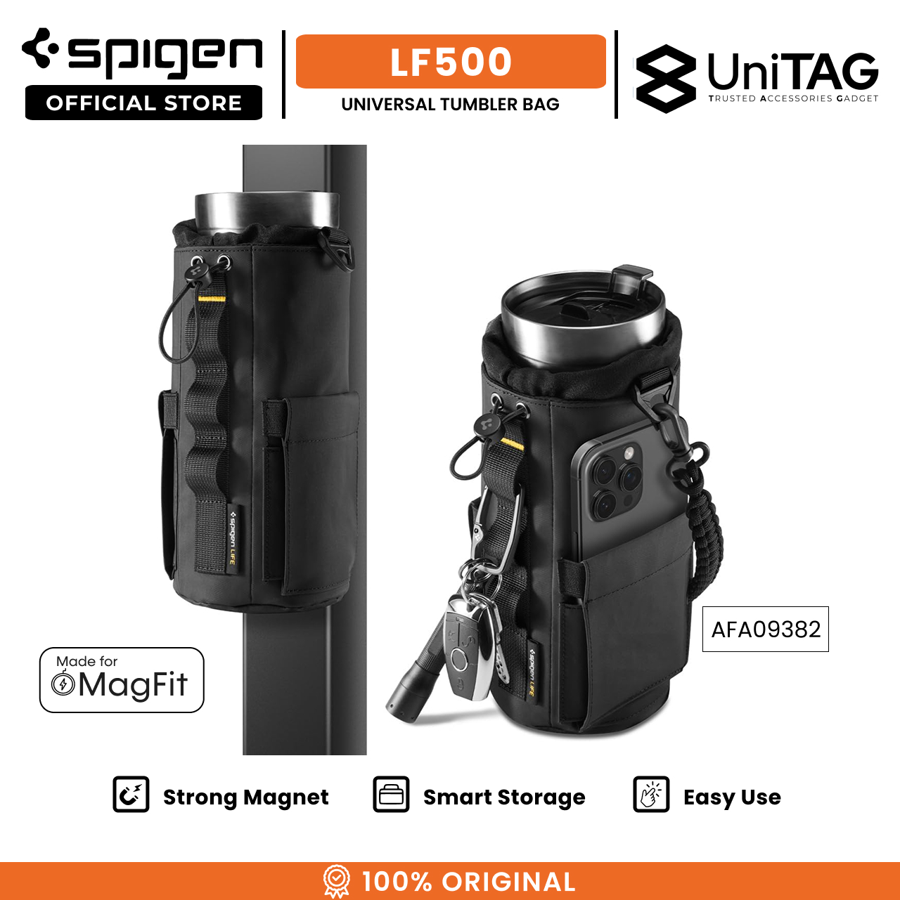 Spigen Tumbler Bag LF500 - Black AFA09382