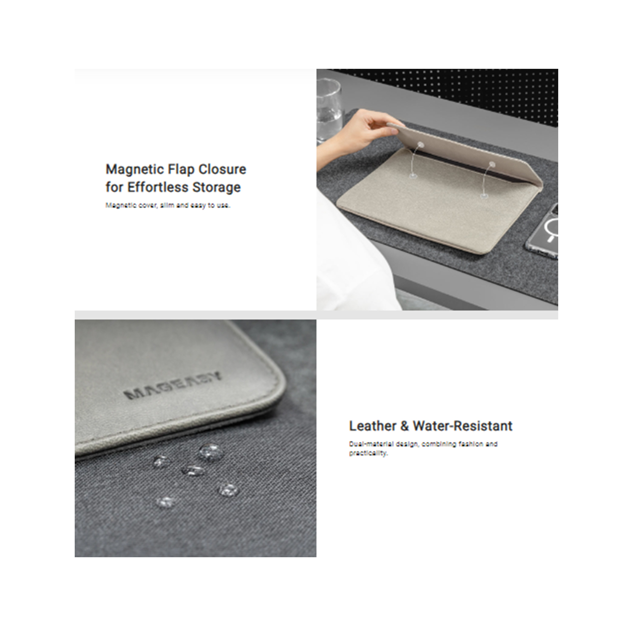 Tas Laptop MacBook MagEasy MagSleeve 14/13 Inch 2023/2022 Cover Case