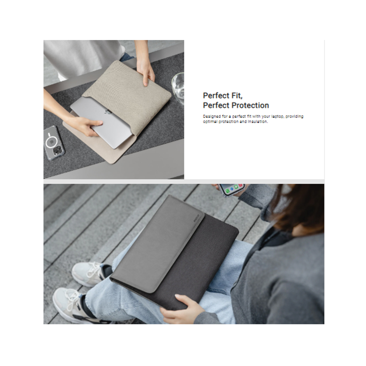 Tas Laptop MacBook MagEasy MagSleeve 14/13 Inch 2023/2022 Cover Case