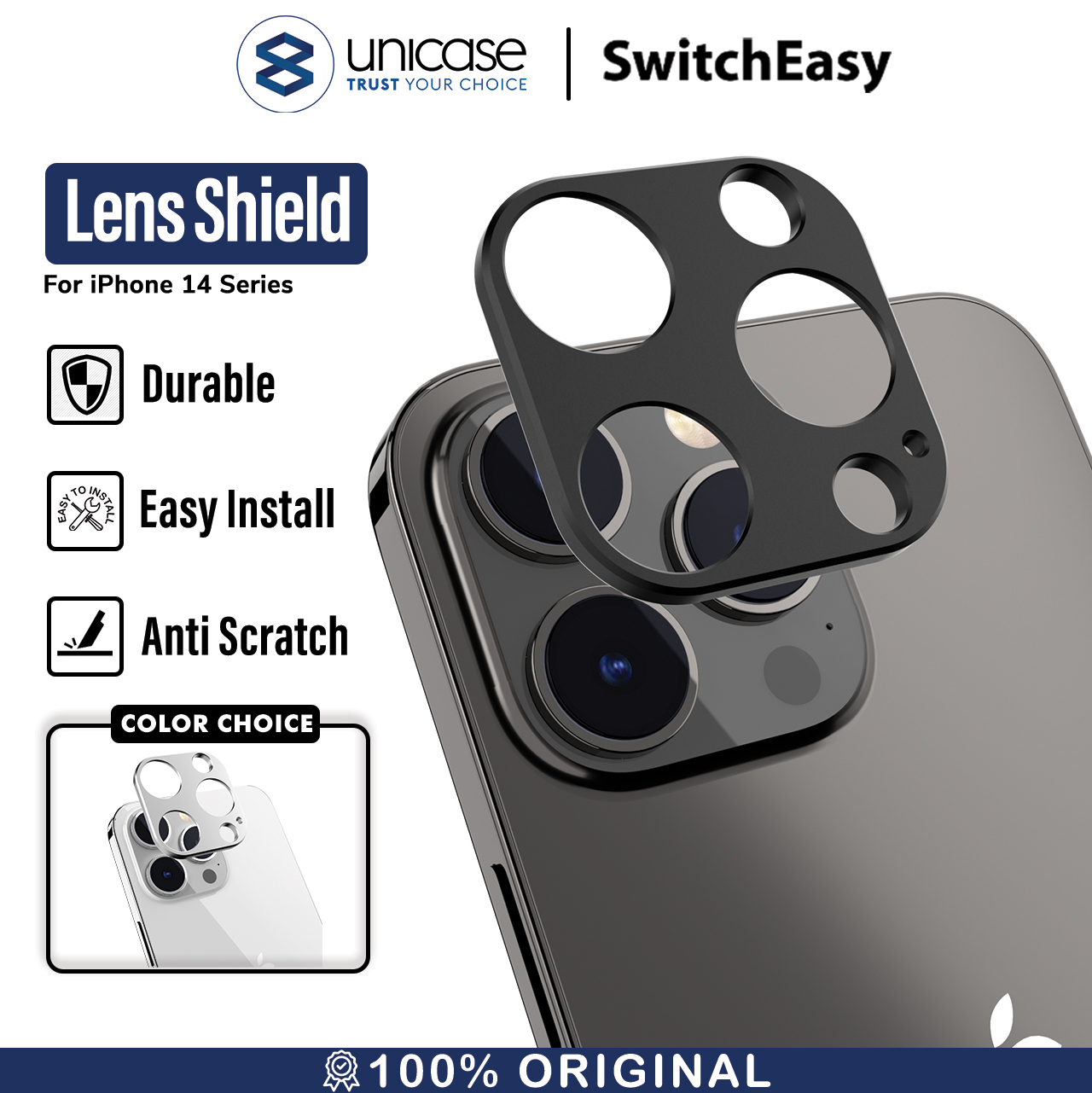 Camera Lens iPhone 14 Pro Max Plus Switcheasy LenShield Kamera Styling