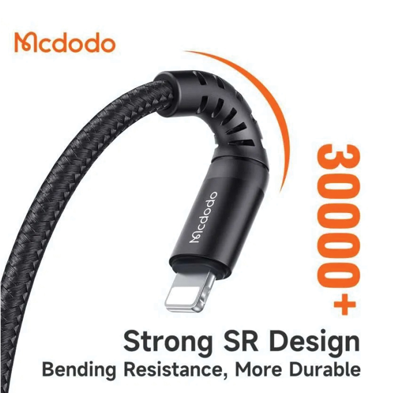 Cable Data Lightning/USB A/Type C MCDODO Braided Fast Charging Kabel