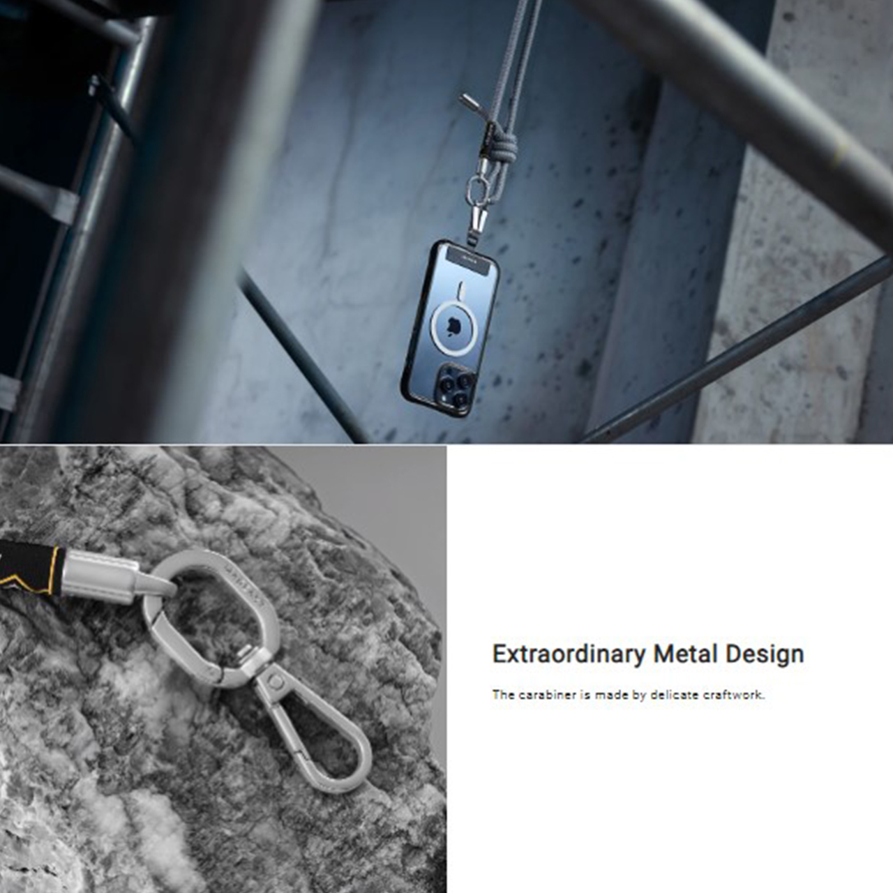 Strap Tali Gantungan Handphone MagEasy Body Lanyard HP Universal Card