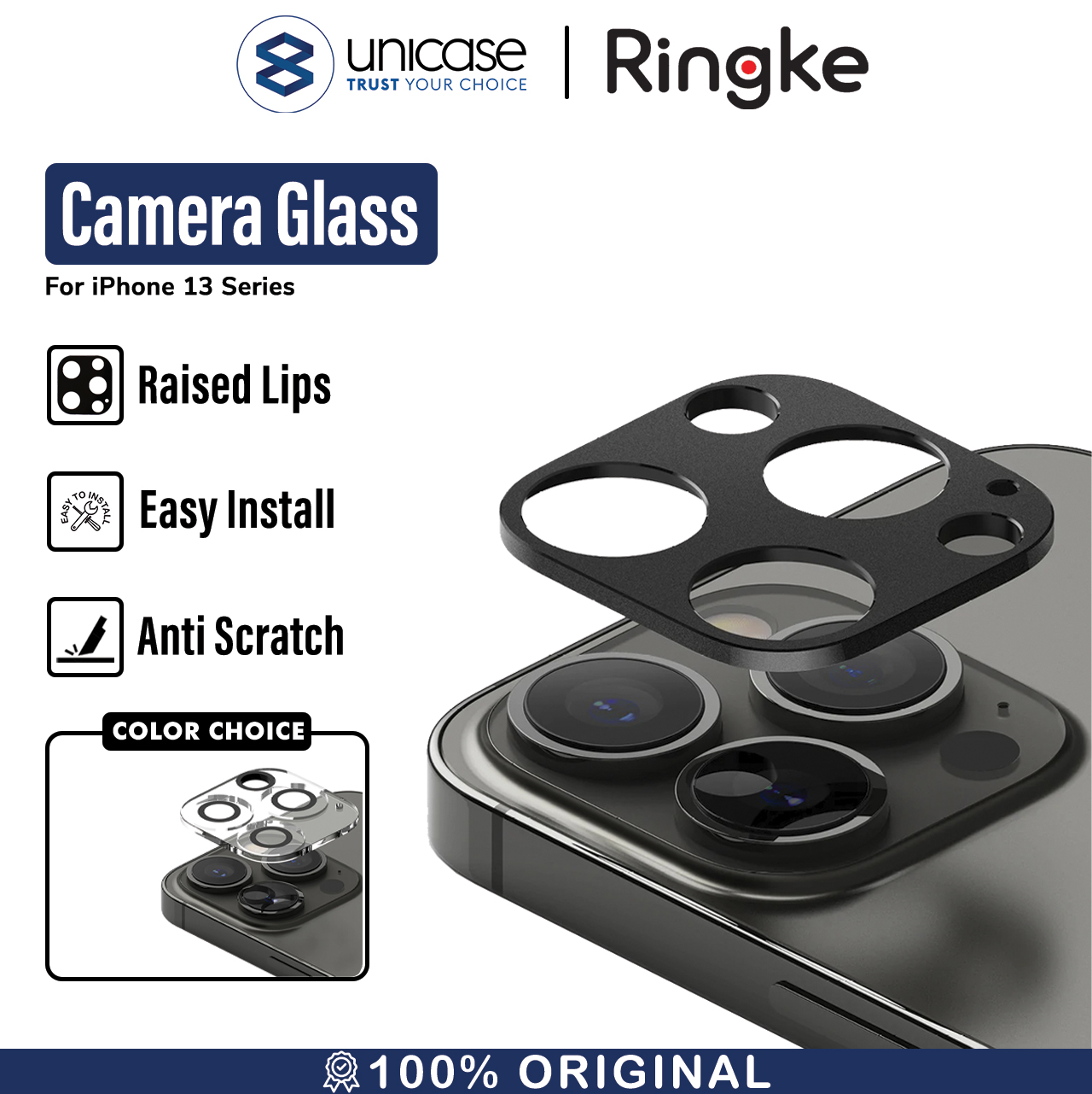 Camera Lens iPhone 13 Pro Max 13 Mini Ringke Camera Glass Protector