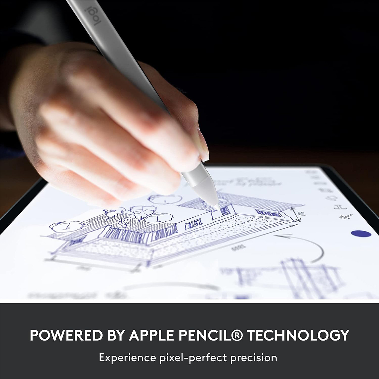 Stylus Pen iPad Pro Logitech Crayon Digital Pencil USB Type C Charging