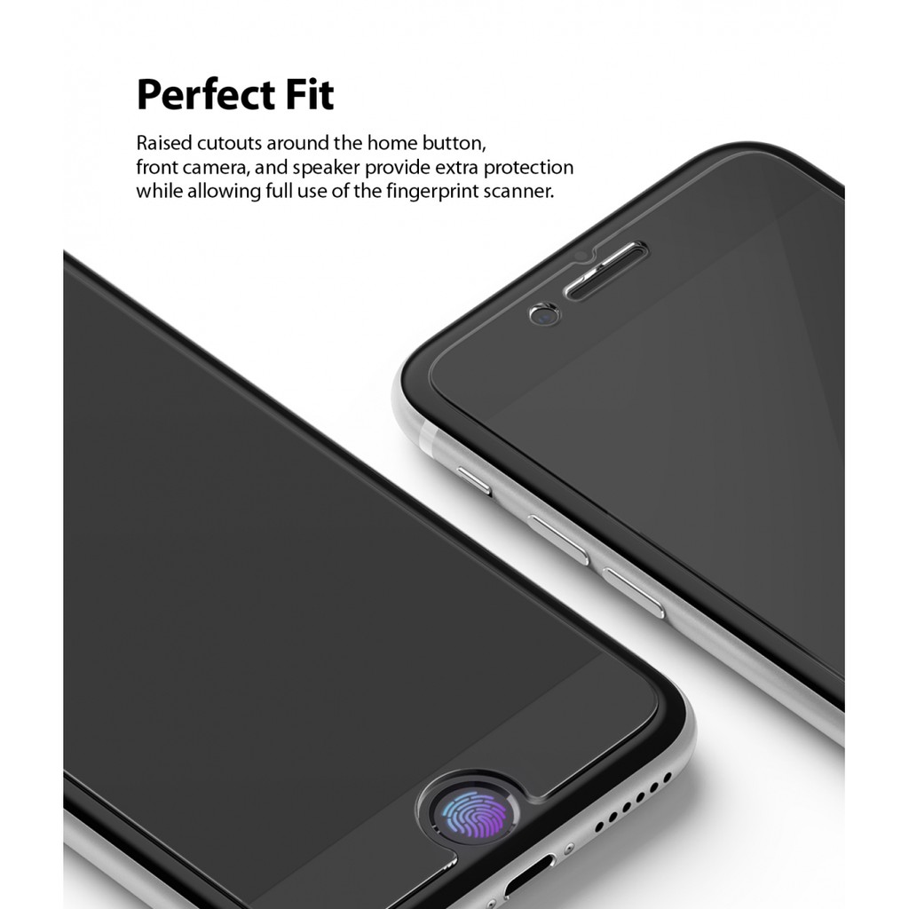 Tempered Glass iPhone SE 3 2022/2020 8/7 Ringke ID Clear Anti Gores 9H