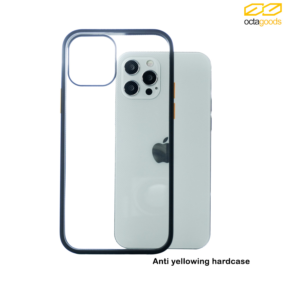 Case iPhone 12 Pro Max Mini OctaGoods Dual Clear Hybrid Slim Casing