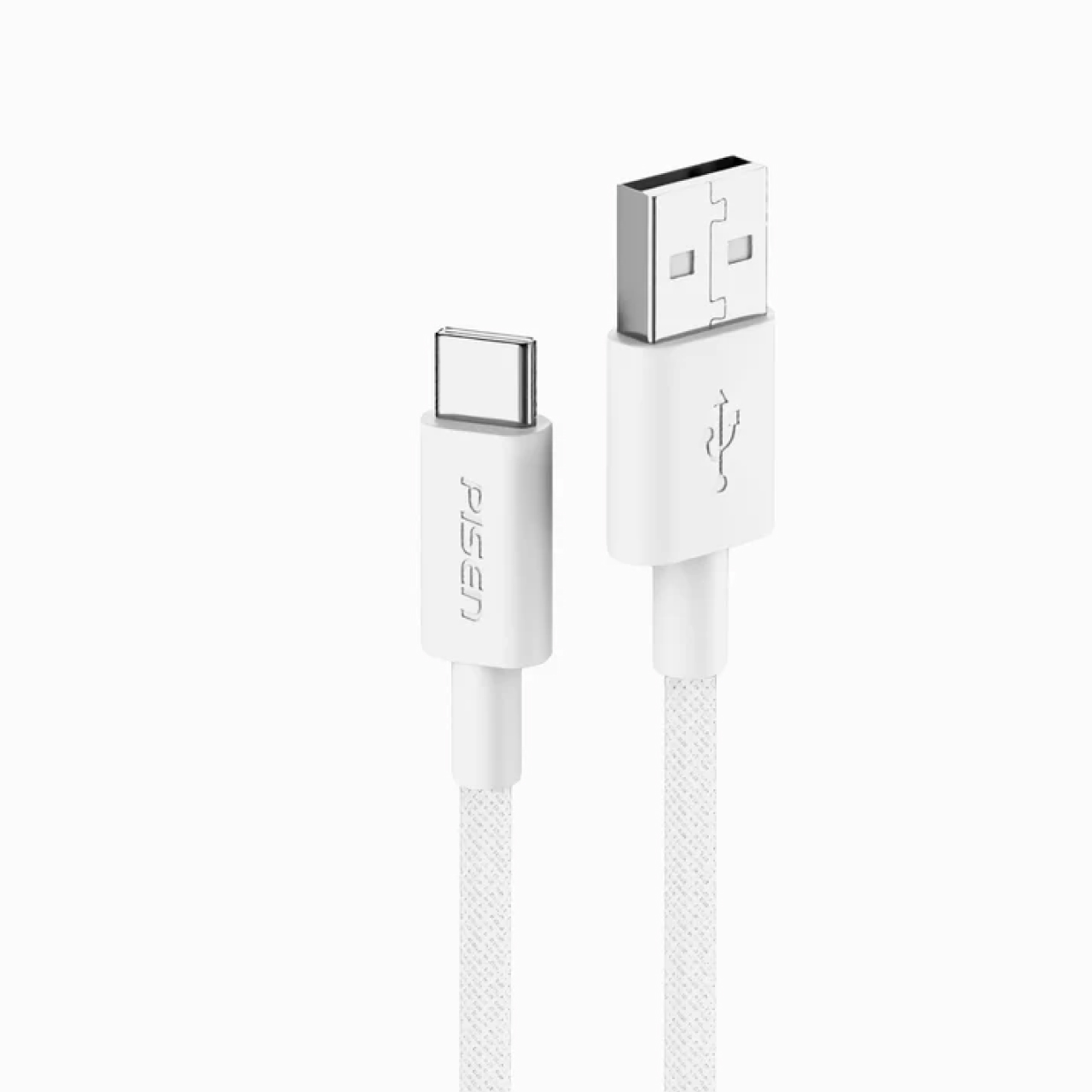 Pisen Kabel Charger USB A - USB C 15W Vivid Braided 1m - Gray AC03-1000
