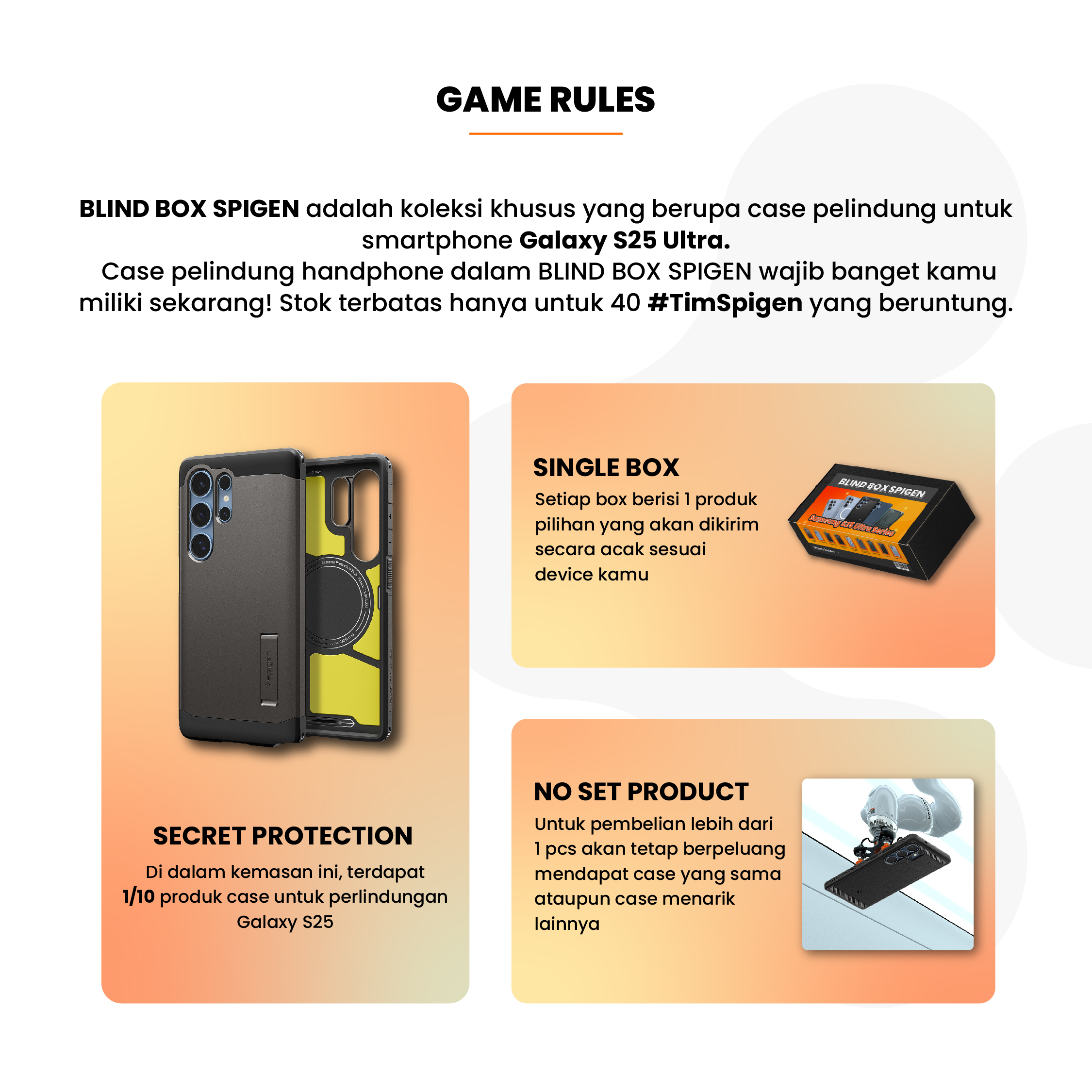 Spigen Galaxy S25 Series [BLIND BOX]