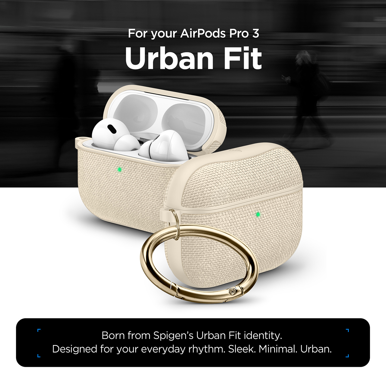Spigen AirPods Pro 3 Case Urban Fit - Black ACS09830