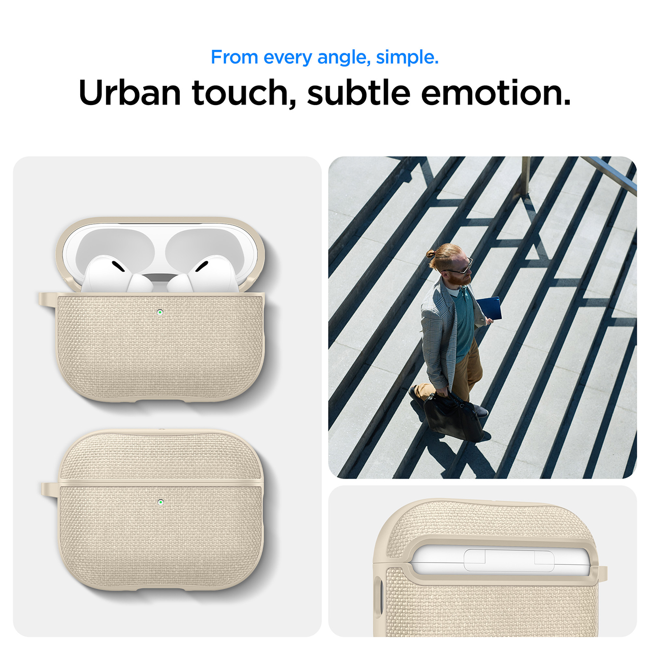 Spigen AirPods Pro 3 Case Urban Fit -  Midnight Green ACS09831