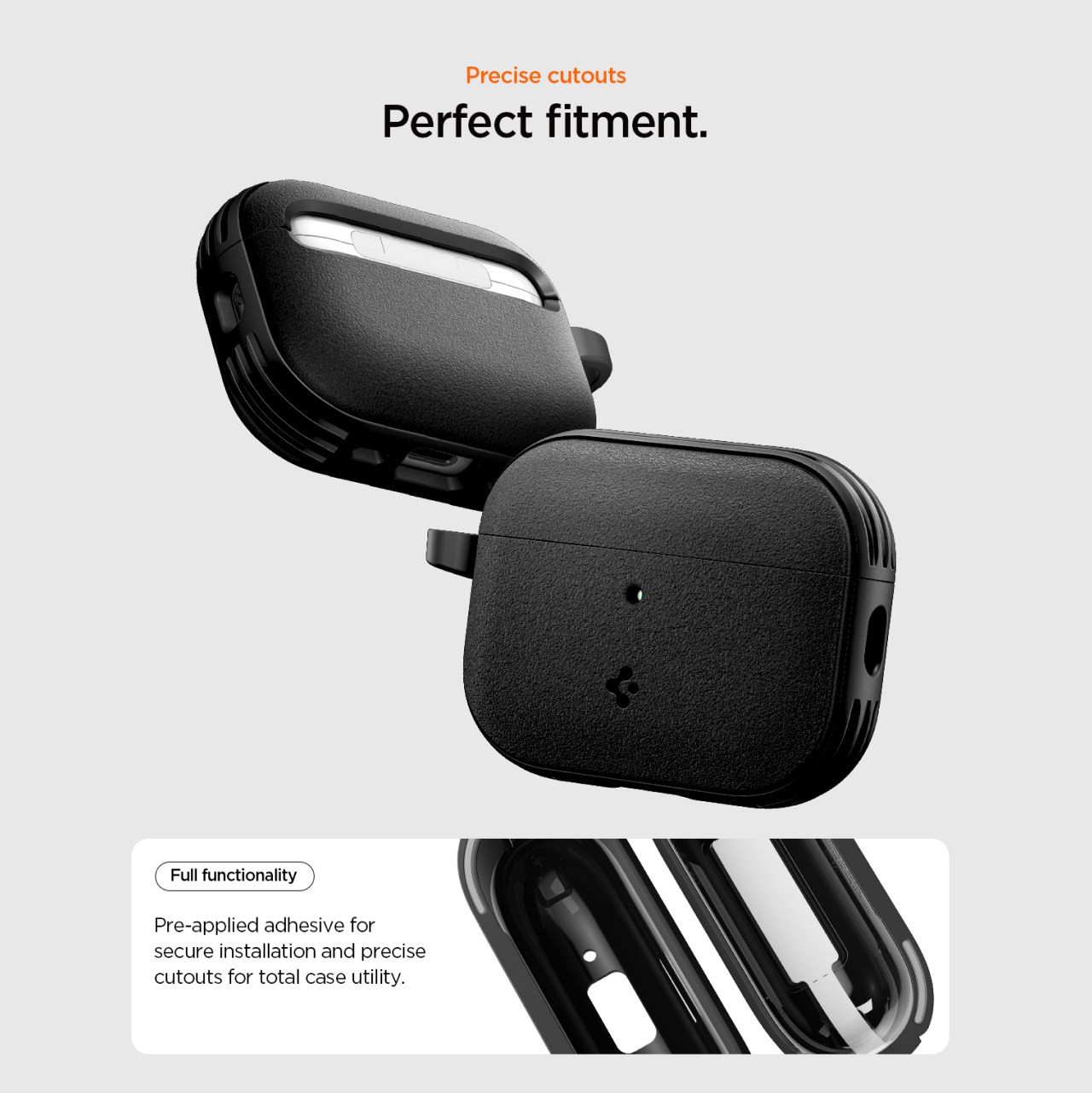 Spigen AirPods Pro 3 Case Vault - Matte Black ACS09826