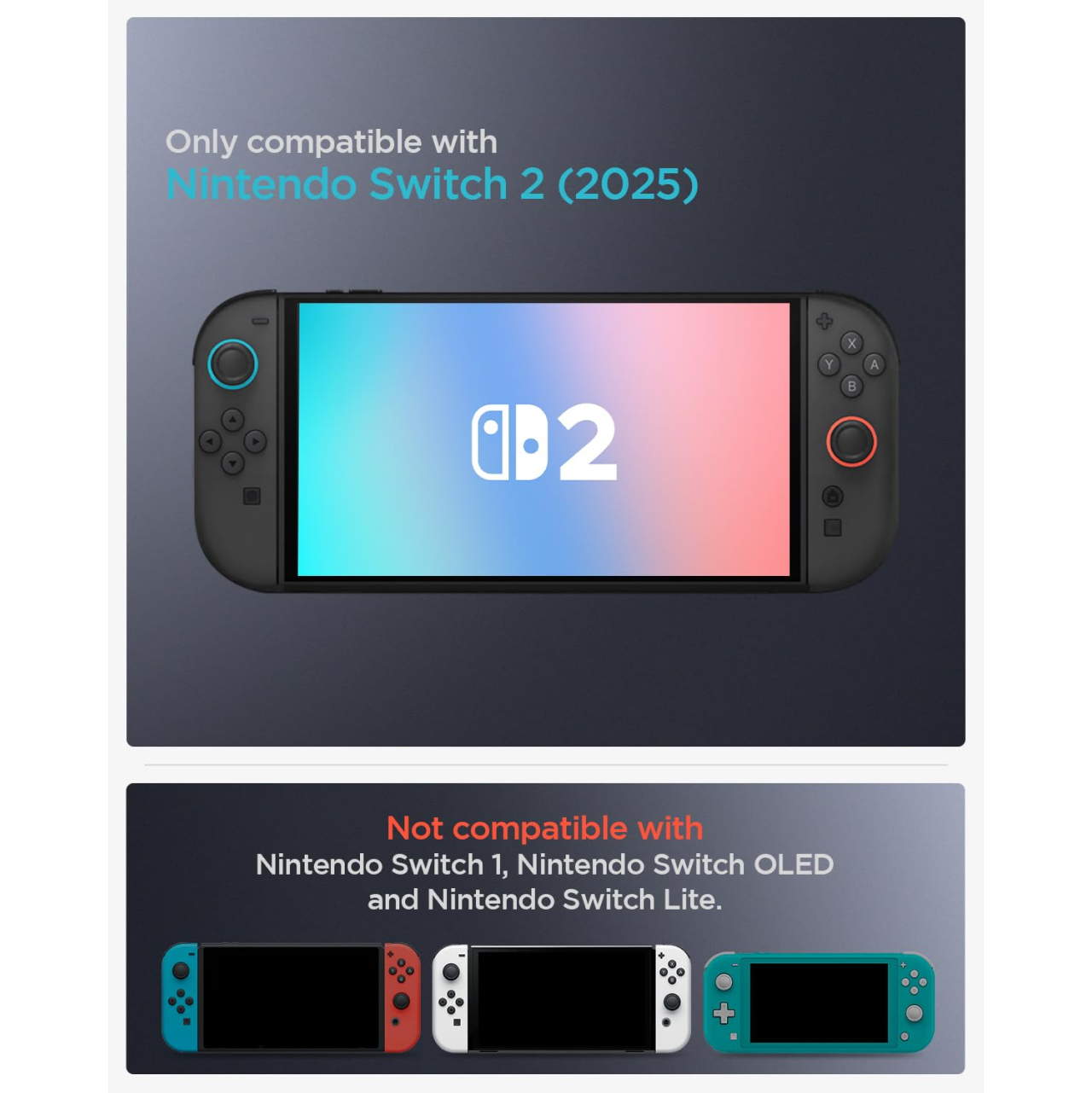 Spigen Nintendo Switch 2 Case Nano Pop V2 - Blueberry Navy ACS10205