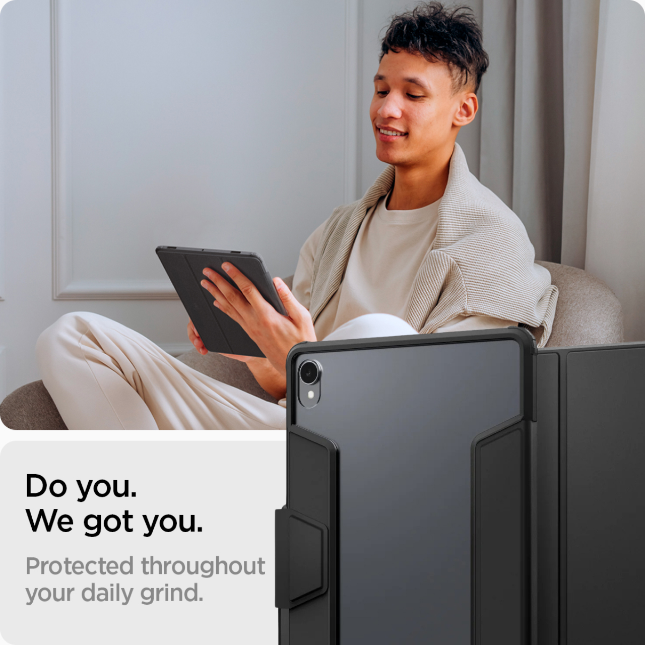 Spigen Galaxy Tab S11 Case Ultra Hybrid Pro - Black ACS10212