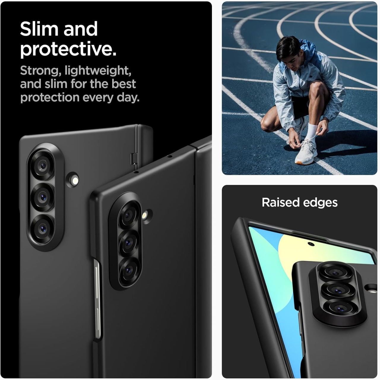 Spigen Galaxy Z Fold 7 Case Air Fit Pro MagFit - Black ACS09767