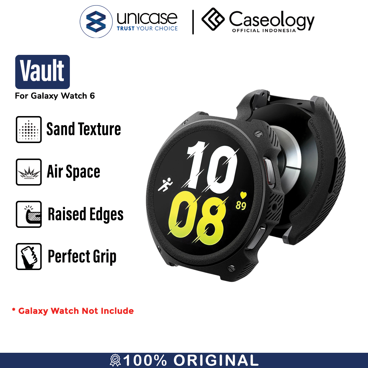 Case Samsung Galaxy Watch 6 44/40mm Caseology Vault Matte Soft Casing